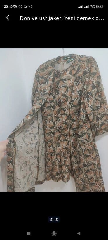 детский велюровый костюм: Don ve ust jaket. Yeni demek olar. Cemir bir defe bir saatliq geyilib — 4