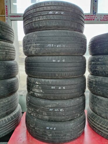 15 disk teker: Məhsul: Avtomobil şinləri (yay/normativ yol profilli) Ölçülər — 3