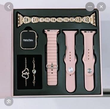 ağıllı saat: Yeni, Smart saat, Sensor ekran, rəng - Qızılı — 2