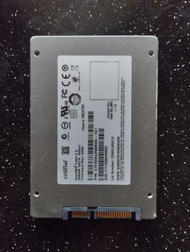 Monitorlar: Daxili SSD disk Crucial, 256 GB, 2.5" — 1