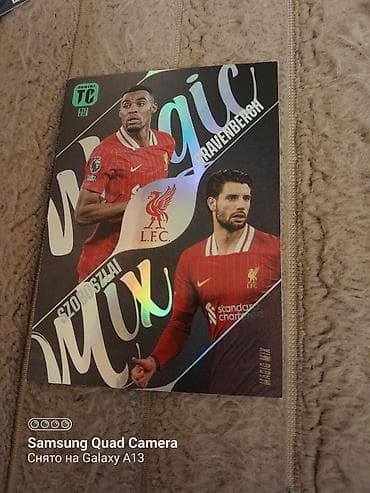 2008 ronaldo forma: Panini TC “Magic Mix” kolleksiya kartı - Klub: Liverpool FC (L.F.C — 1