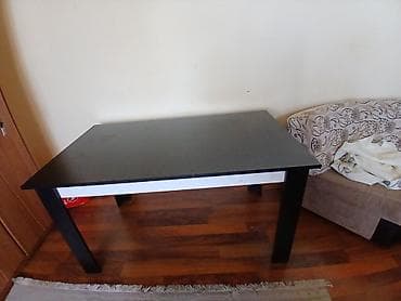 ön oturacaqlar: Qonaq masası, Açılmayan, Laminat, Dördbucaq masa — 2