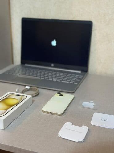 islenmis iphone 7: IPhone 15, 128 ГБ, Желтый, Face ID, Битый — 4