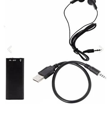 səs yazan kamera: Mini səs yazıcı (diktofon) Xüsusiyyətlər: - Kompakt və yüngül korpus — 2