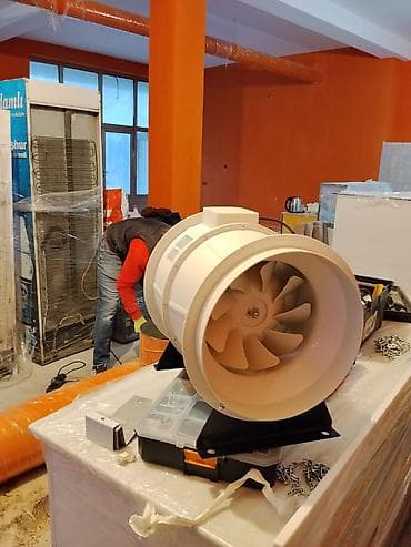 istilik radiatorlari qiymetleri: Mərkəzi havalandırma üçün kanal tipli fanlar Məhsul: Dəyirmi boruya — 4