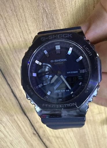 saat kreditle: İşlənmiş, Qol saatı, G-Shock, rəng - Göy — 1