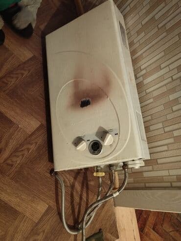 Аксессуары для ванной комнаты: Qazla işləyən su qızdırıcısı (gejser) - Şaquli/quraşdırılan korpus — 1