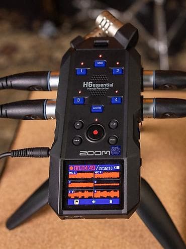 Zoom H6essential 6 Kanallı Səs Yazma Cihazı