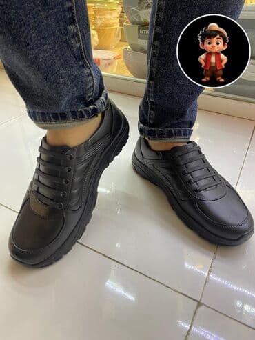 kişi üçün kətan mokasinlər: Hər razmeri var . Kişi ayaqqabısı – qara rəng, gündəlik və iş üçün — 1