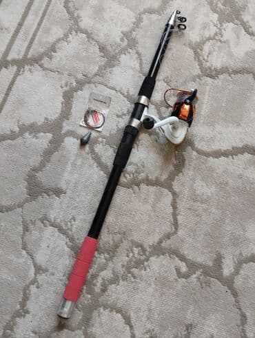 ovculuq ve baliqciliq: Balıqçılıq dəsti – teleskopik qamış və cıralı makara - Teleskopik — 1