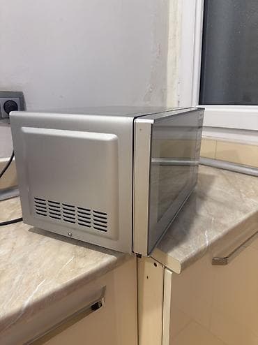 soba gence: Mikrodalğalı soba Panasonic, Ayrıca dayanan, rəng - Boz, İşlənmiş — 4