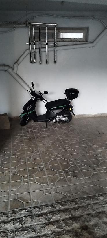 Şəhər içi hərəkət üçün praktik skuter. Xüsusiyyətlər: - Korpus rəngi