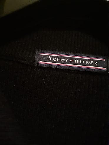 dublyonka kişi: Sviter, Tommy Hilfiger, XL, rəng - Qara — 5