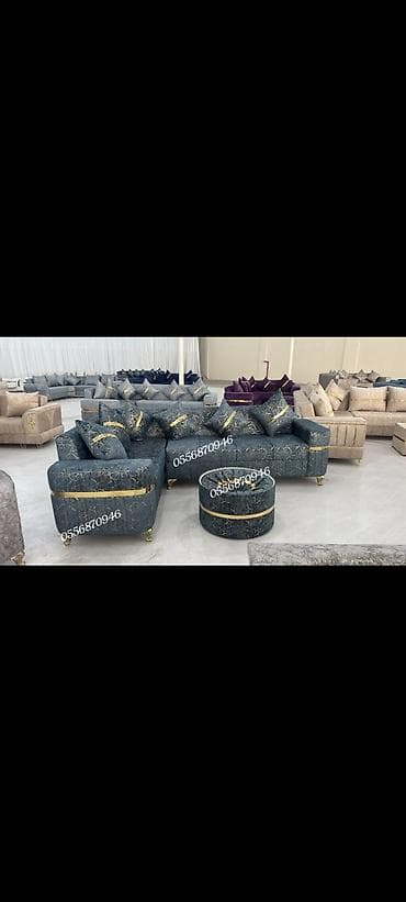 mate: Künc divan, Qonaq otağı üçün, Parça, Bazalı, Açılmayan, Kitab — 3