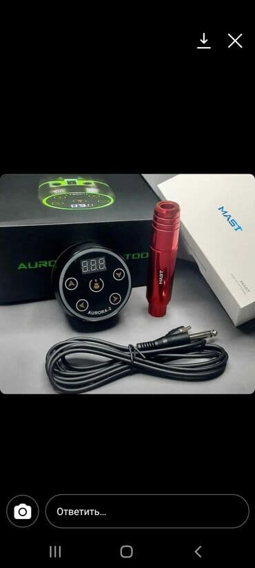 Ağız baxımı cihazları: Mast p 10 və blok aurora2 900000 abarot gücü qaş dodaq göz tatoo üçün — 2