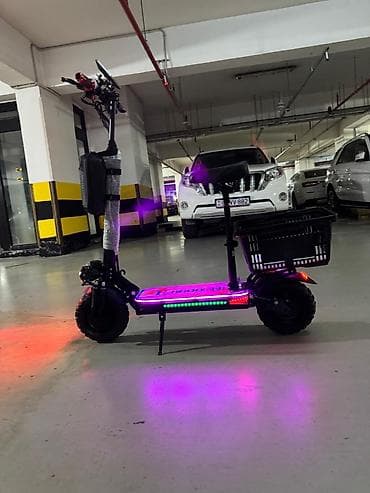 salcano baki: Elektrik skuter – E-SCOOTER - Güclü ikili ön fənərlər və arxa — 7