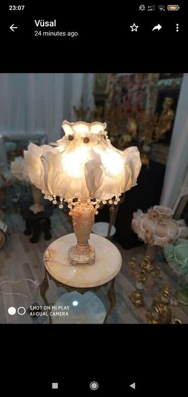 rengli lampalar: Turkiye istehsali,yenidir. Her biri el isidir,ust hisse parcadir — 2