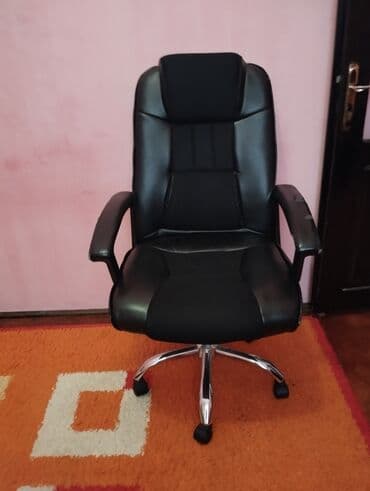 kreslo gaming: İşlənmiş, Təkərli, Qolları tənzimlənmir, Süni dəri — 3