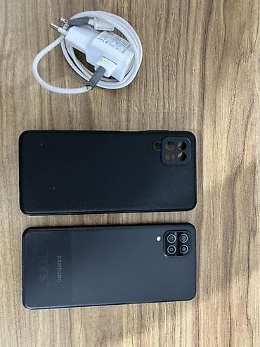 ps vita slim: Samsung Galaxy A12, 32 GB, rəng - Qara, Barmaq izi, Face ID — 2