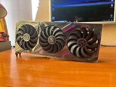 acer nitro 1: Videokart ASRock Radeon RX 7800 XT, 16 GB, İşlənmiş — 2
