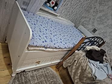 Oğlan və qız üçün, Çarpayı, Matras ilə, Siyirməli