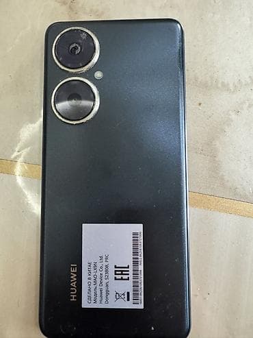 Аудиотехника: Huawei Nova Y70, цвет - Черный, Face ID — 2