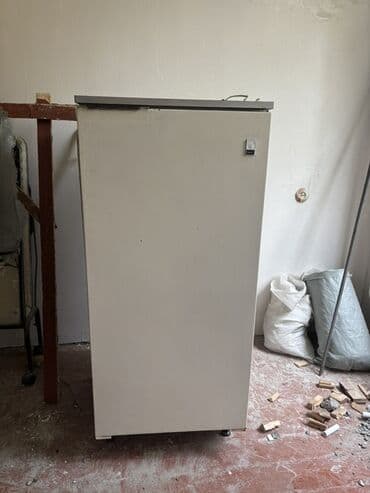 Холодильники: Mətbəx üçün birqapılı soyuducu - Korpus: açıq krem rəngli metal — 1