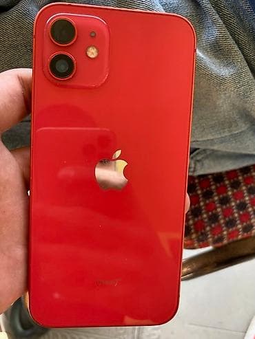 IPhone 12, 64 GB, Qırmızı, Face ID