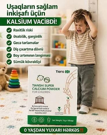 sələm: " Bio Calsium Tozu" (Uşaq Kalsiumu) -Tam Təbii İribuynuzlu öküzlərin — 1