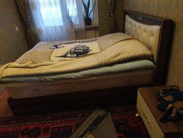 tek yataq: 2 təknəfərlik çarpayı, 2 tumba, İşlənmiş — 3