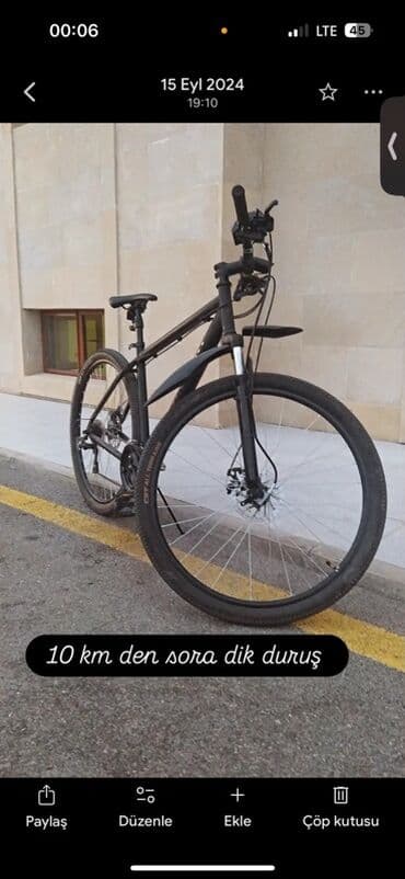 Şəhər və yüngül off-road üçün çox gözel velosipeddir - 29" təkərlər