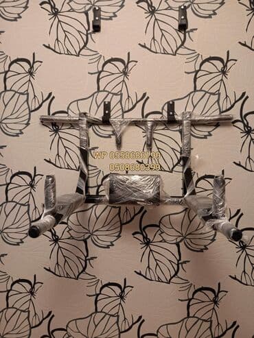 trenajor tutacaqları: 🔥Turnik+brus+pres=40azn✔️🔥 😯150kq saxlama gücü var. ⚫️⚪️Qara və ağ — 3