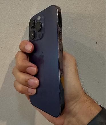 kreditle iphone: IPhone 14 Pro, 256 GB, Çəhrayı, Zəmanət, Kredit, Face ID — 3