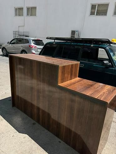 dolab ofis: Mebel növü: Resepsiyon/qarşılama masasəsti - Material: ağac — 2