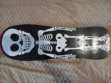 İdman və istirahət: Skateboard – Skelet dizaynlı,təp təzədi istənməmiş — 1