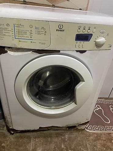 Indesit ön yükləməli paltaryuyan maşın İşlək vəziyyətdə - — 4