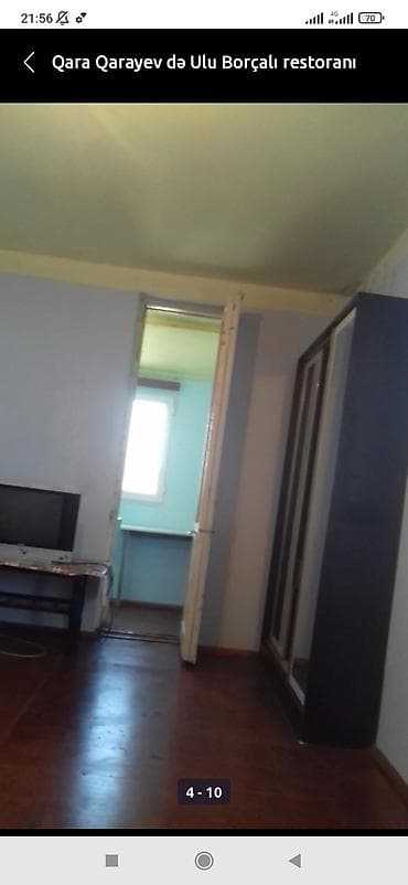 kirayə ev nzs: Qara Qarayev də metroya yaxın 5/5 də 2 otaqlı ev ailəyə verilir 10 — 7