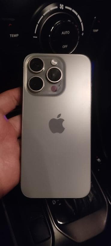 pubgi mobile: IPhone 15 Pro, 128 GB, Qara, Face ID — 2