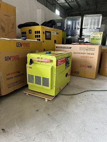 GENPOWER GDG 7000EC – dizel, səssiz generator - Marka/model: Genpower