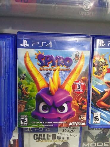 playstation 3 almaq: PlayStation 4 üçün Spyro Reignited Trilogy oyunu. Bu, klassik Spyro — 1