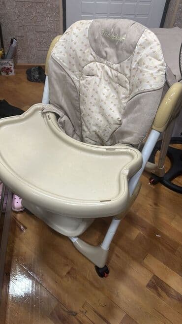 Uşaq yemək stulu – Mamaloet - Yumşaq, rahat oturacaq və bel dəstəyi -