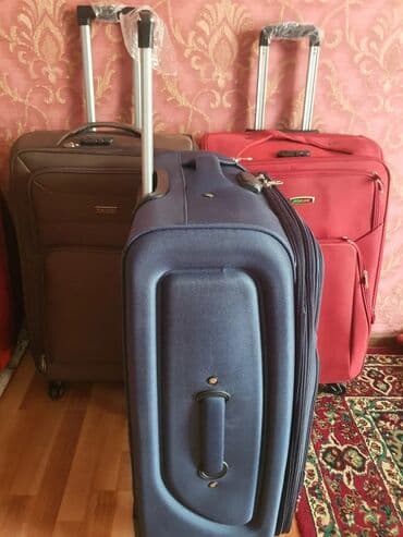 женские чемоданы из поликарбоната: Dubai Power tekstil çamadanlar – təkərlı, çəkilə bilən tutacaqlı səfər — 4