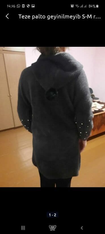 lifcik azerbaycanca nedir: Palto cemi 1defe geyinilib cox seligeli veziyyetdedir materiali — 1