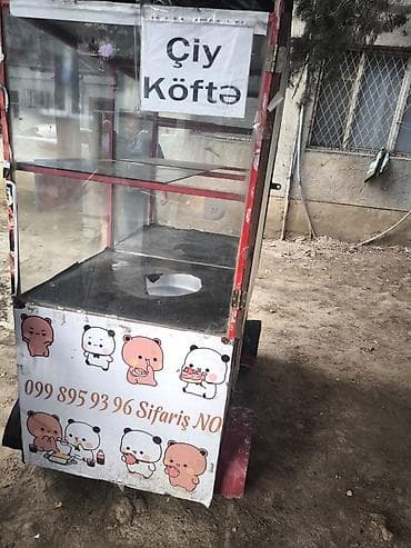 food truck: Satılır: küçə ticarəti üçün “DUDU BUBU” mobil köşk – çiy köftə və içli — 4