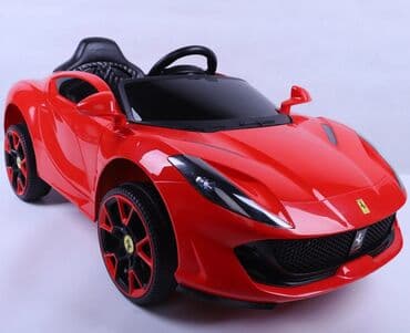 basanoşkalar 2022: 7 yaşa qədər uşaqlar üçün 2022 model Ferrari Ölçüləri : uzunu 122 eni — 3