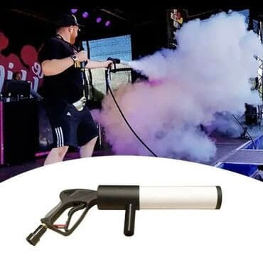 07 şəkilləri çəkmək: Co2 DJ jet gun əl tüstü aparatı — 1