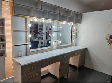купить круглый стол в баку: Б/у, Стол для макияжа, С зеркалом — 2