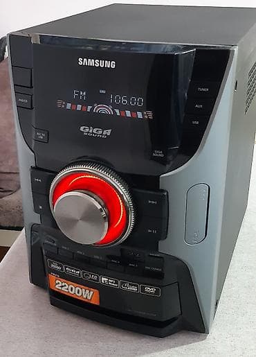 Musiqi mərkəzi "Samsung".Bluetooth,USB,AUX,DVD,MP3,CD,radio.200w