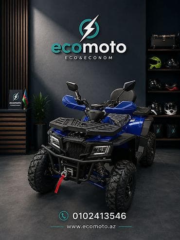 suret paneli: KVADRASİKL XÜSUSİYYƏTLƏR 🔹 Mühərrik: 250 CC 🔹 Sürət: 75 km/s 🔹 — 1
