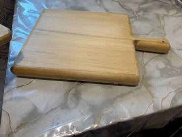 Аксессуары для кухни: Taxta doğrama taxtası - Material: təbii ağac - Forma: kvadrat gövdə — 3